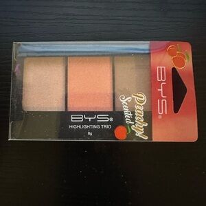 BYS Peachy Scented Highlighting Trio Palette - 05 PEACH